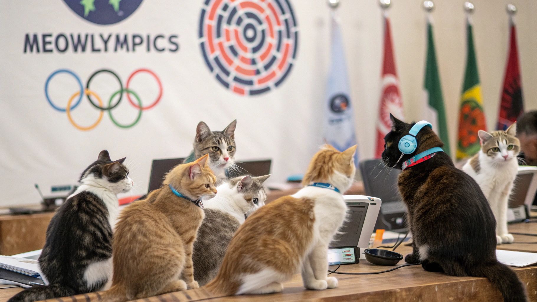 猫の国際会議:Meowlympics