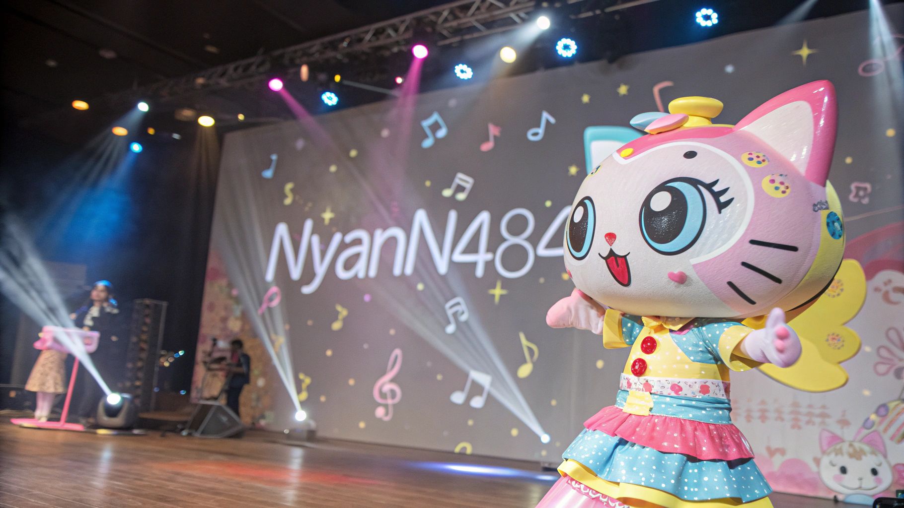 NyanNyan48猫アイドルステージ