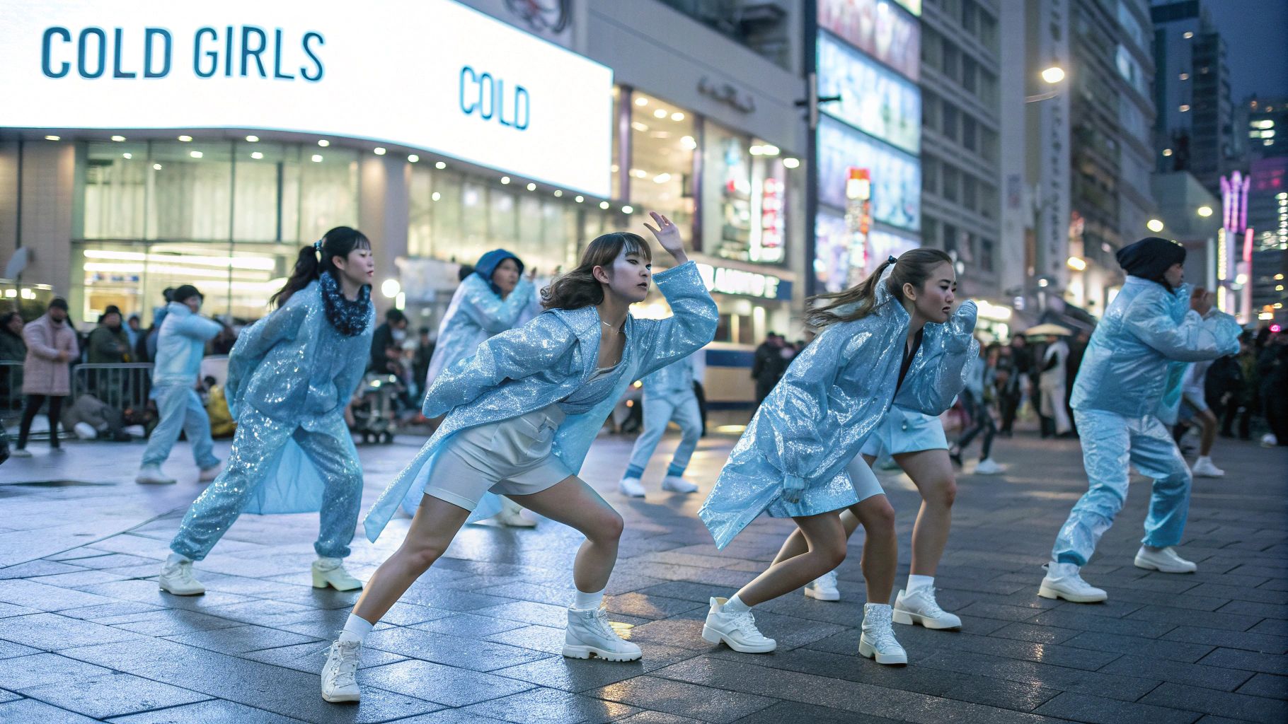 新宿・渋谷の氷衣装クールダンス