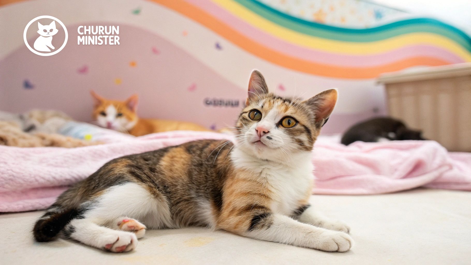 猫パーティのカリコ猫大臣