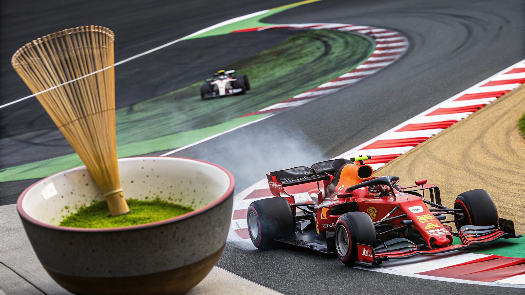 近未来F1抹茶、伝統と速さの融合
