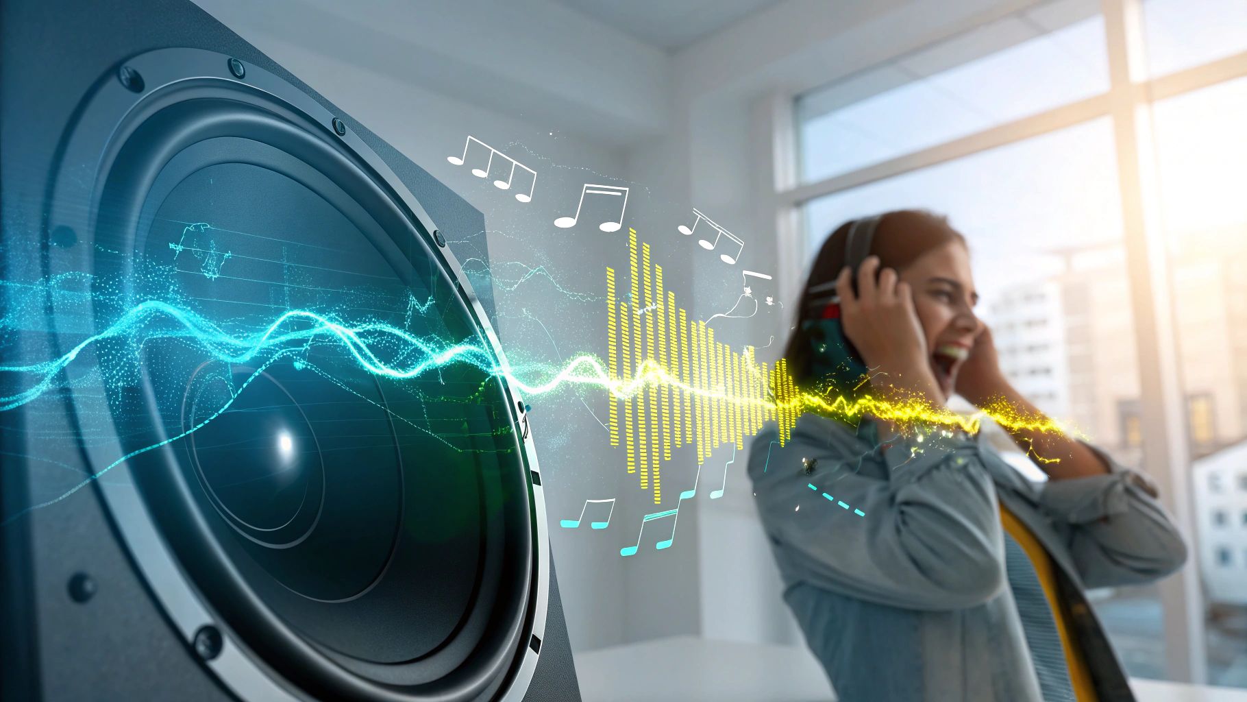 近未来音波電気デジアート