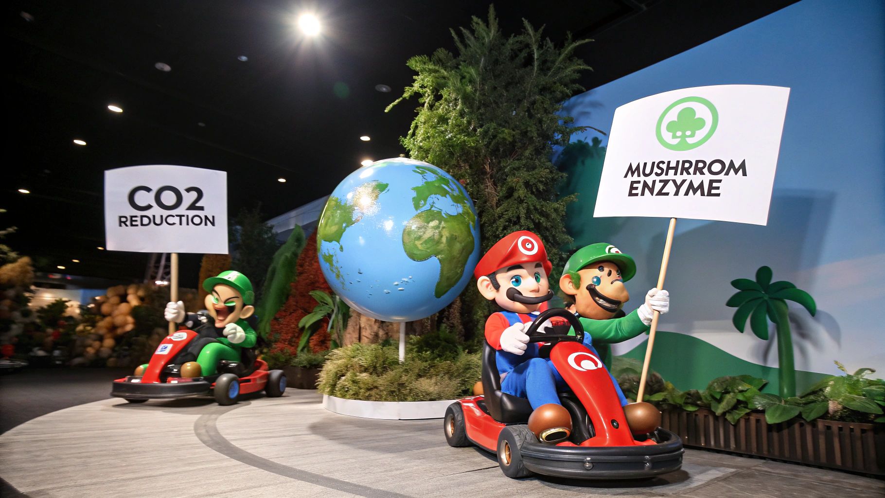 マリオカートと環境保護の融合