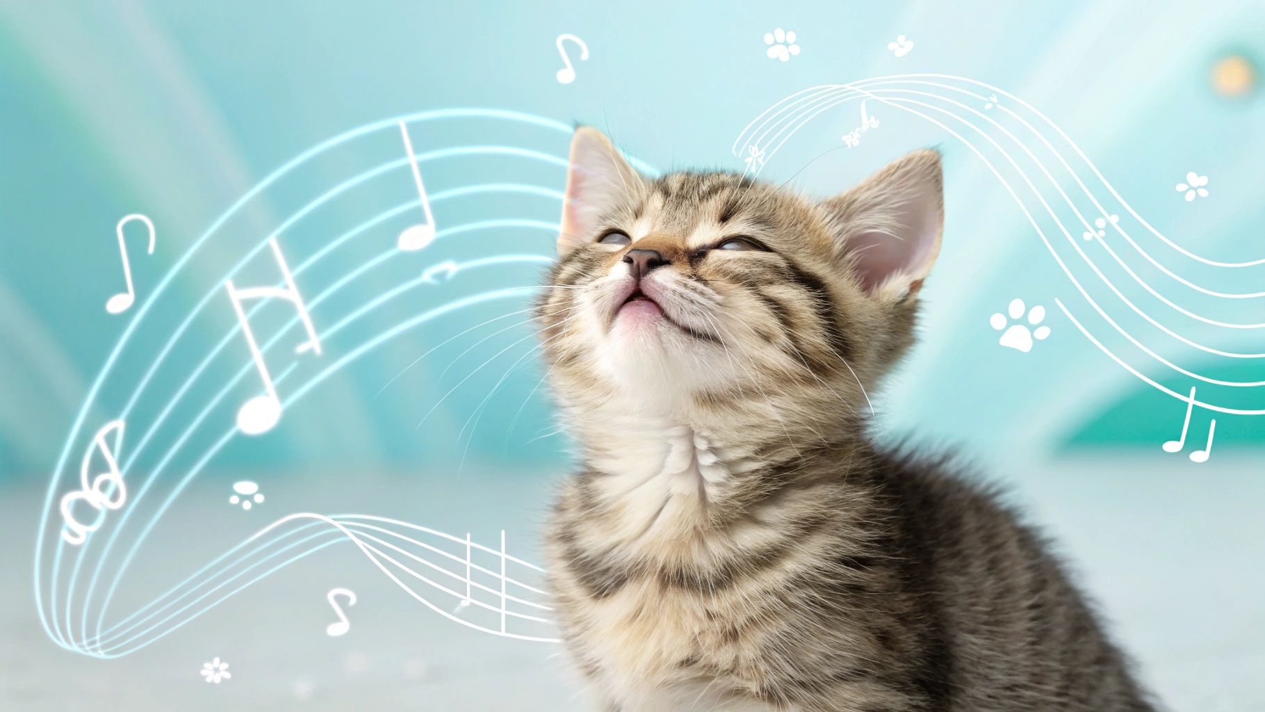 ポップな健康美容癒し猫