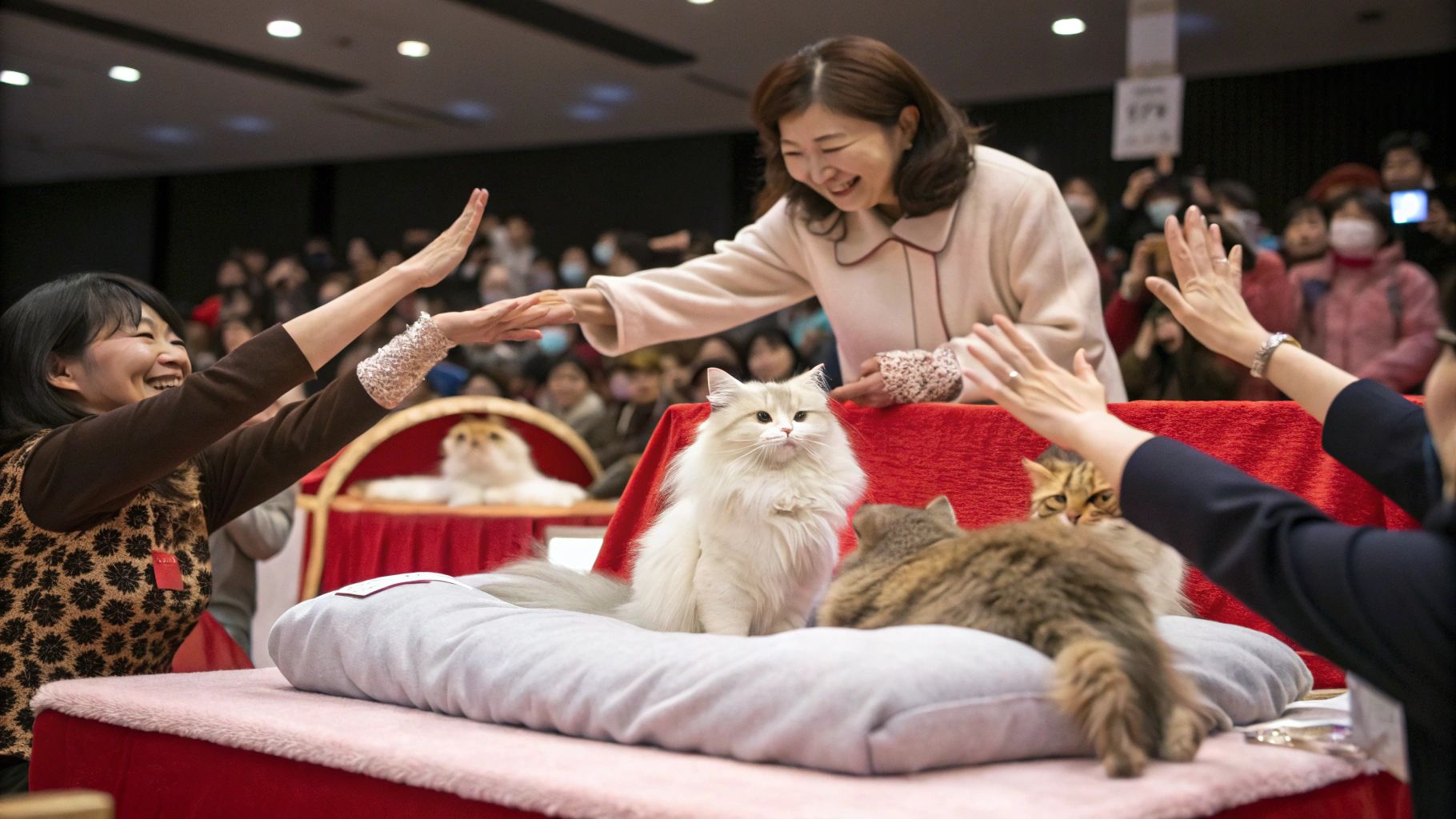 東京ペット猫審査鈴木リカ優勝