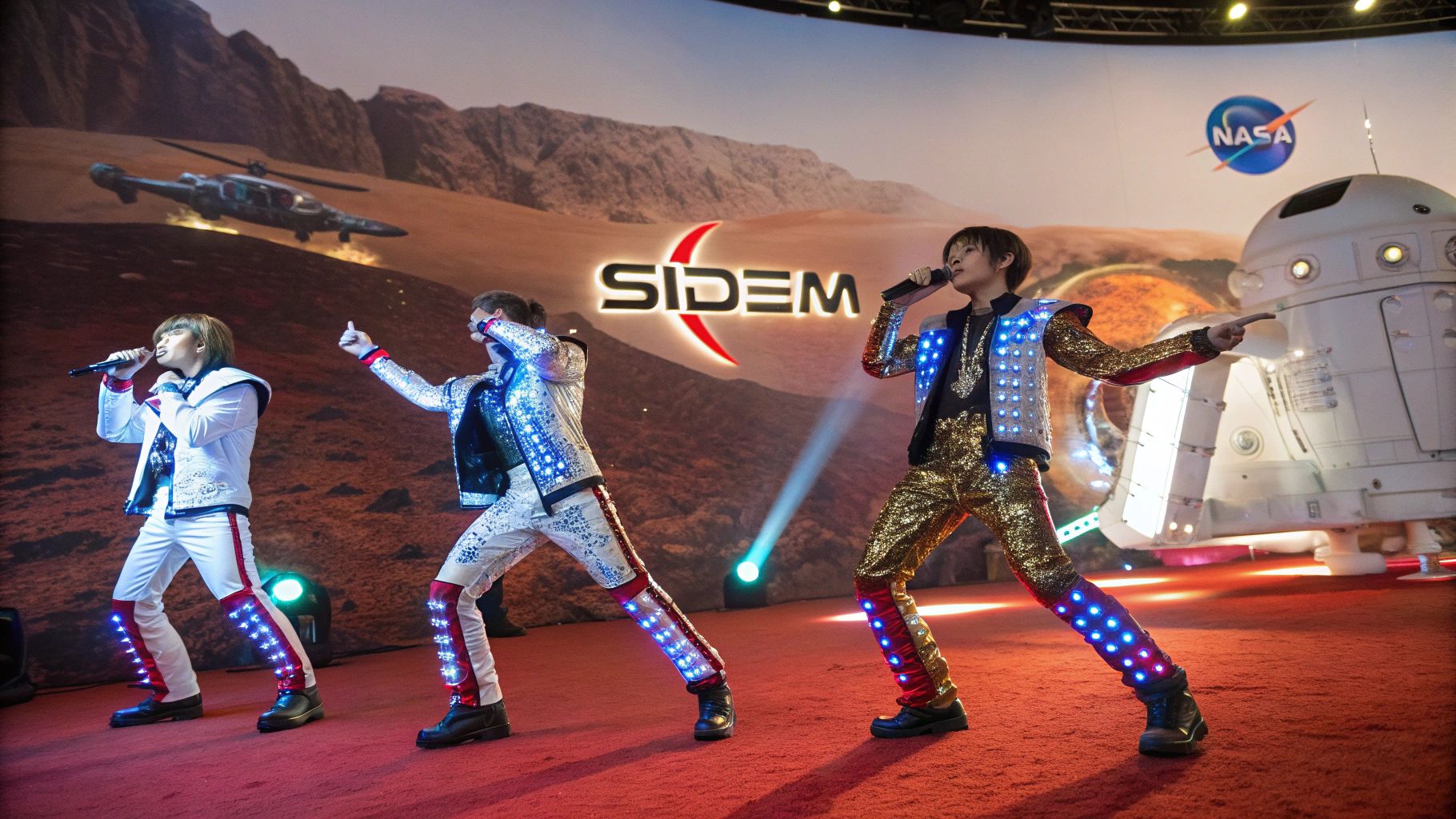 火星のLED輝くSideMアイドル