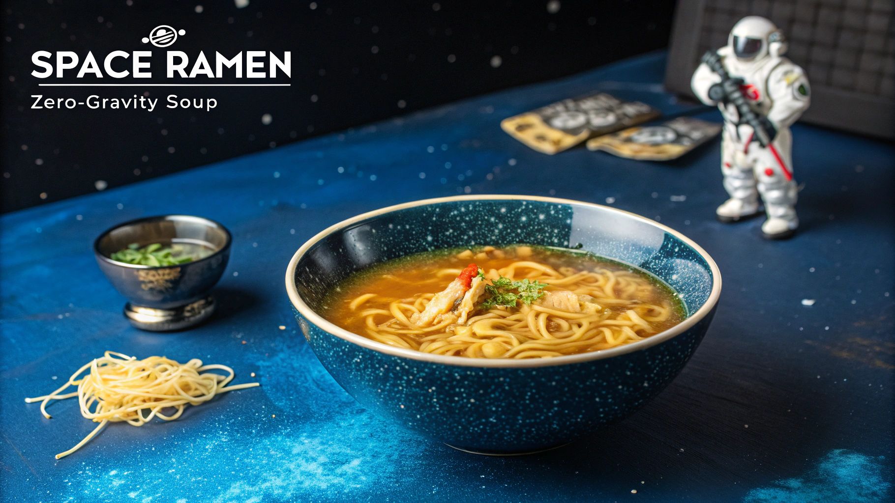宇宙ラーメン・無重力スープ