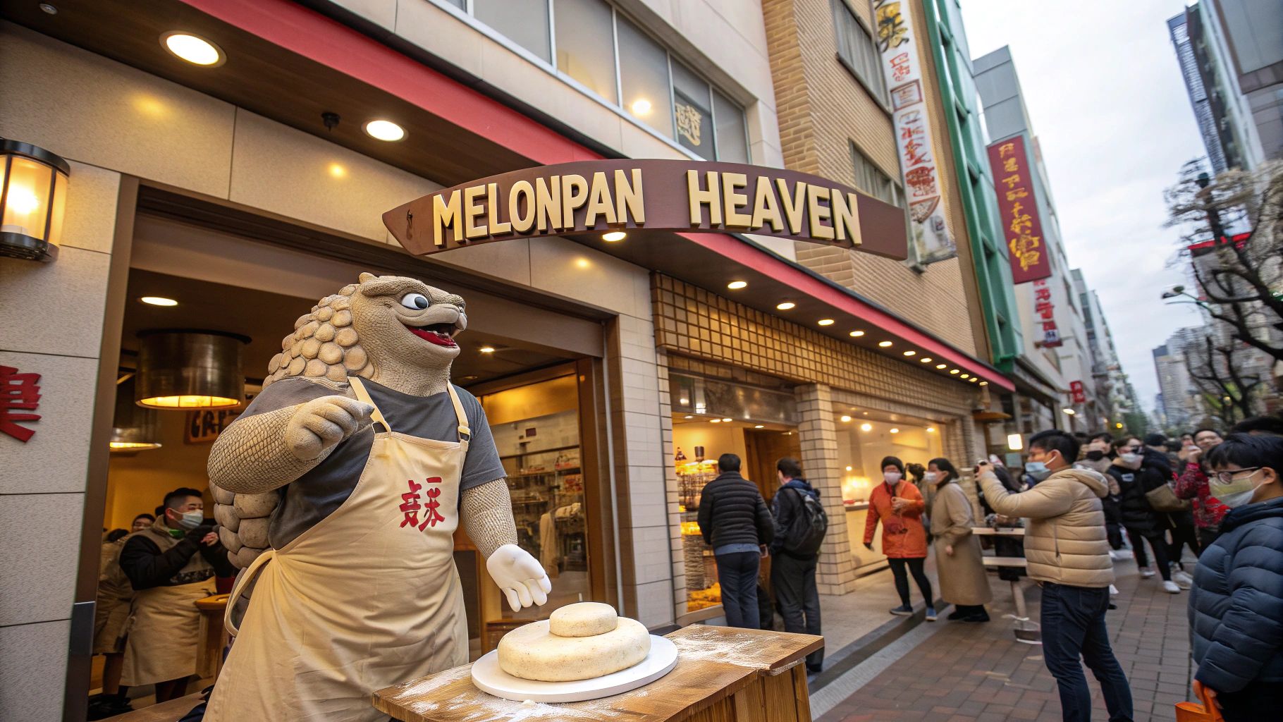 大怪獣8がパン練る東京店内