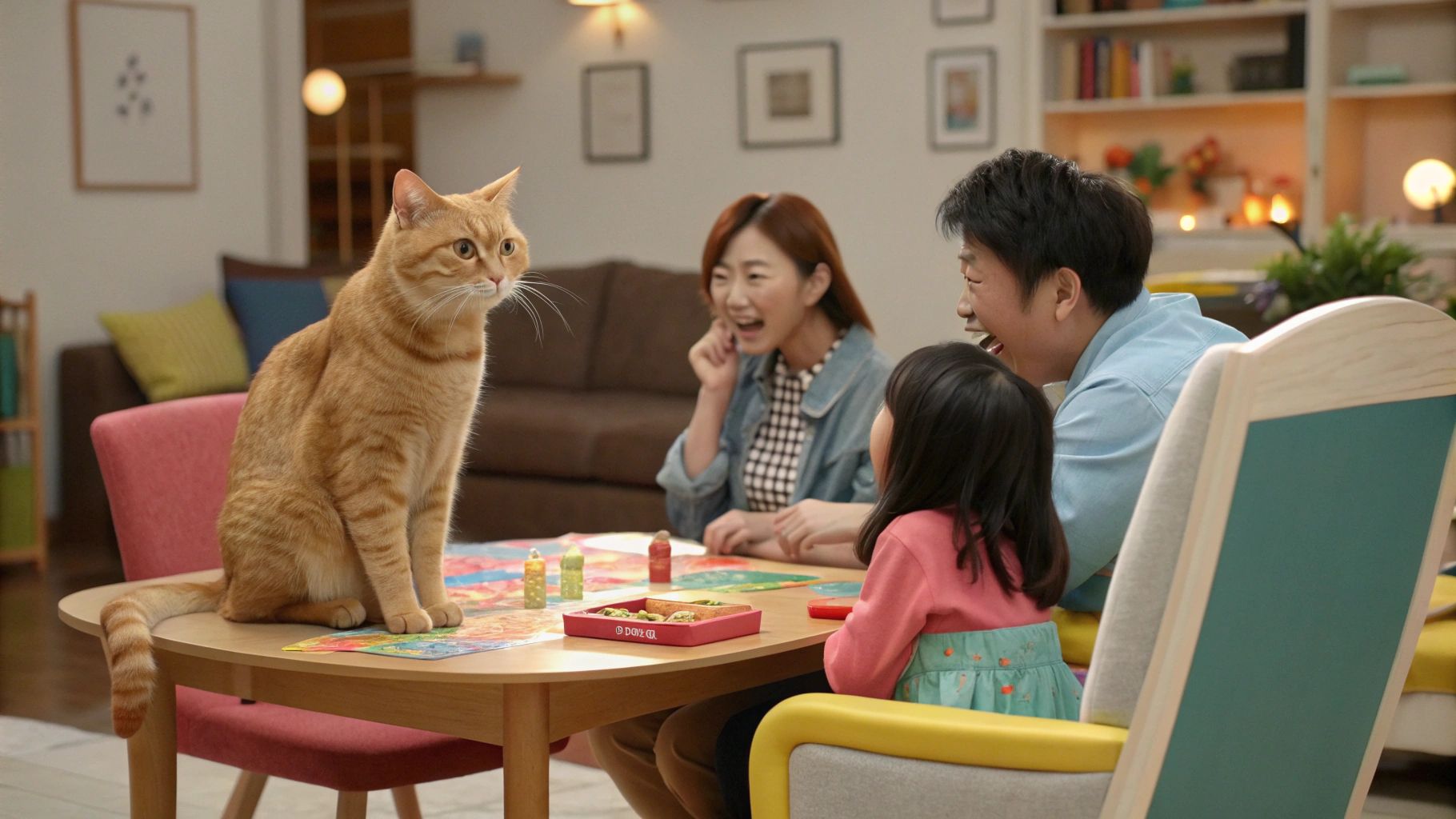 猫みかんと佐藤家の愉快団欒